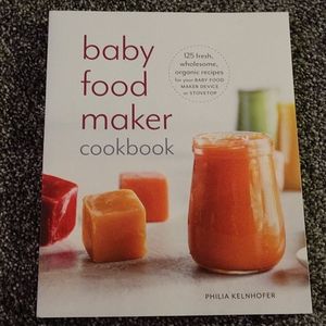 NWT, baby food maker cookbook